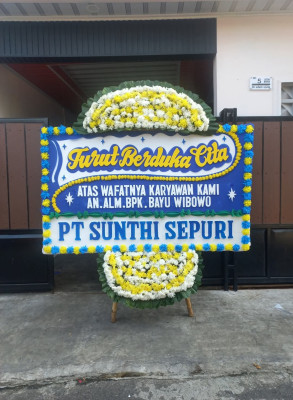 Papan Bunga Duka di Tampa